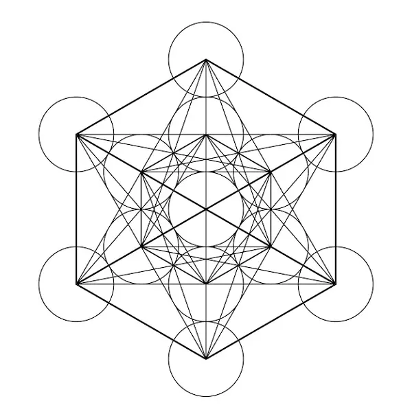 cubo de metatron geometria sagrada